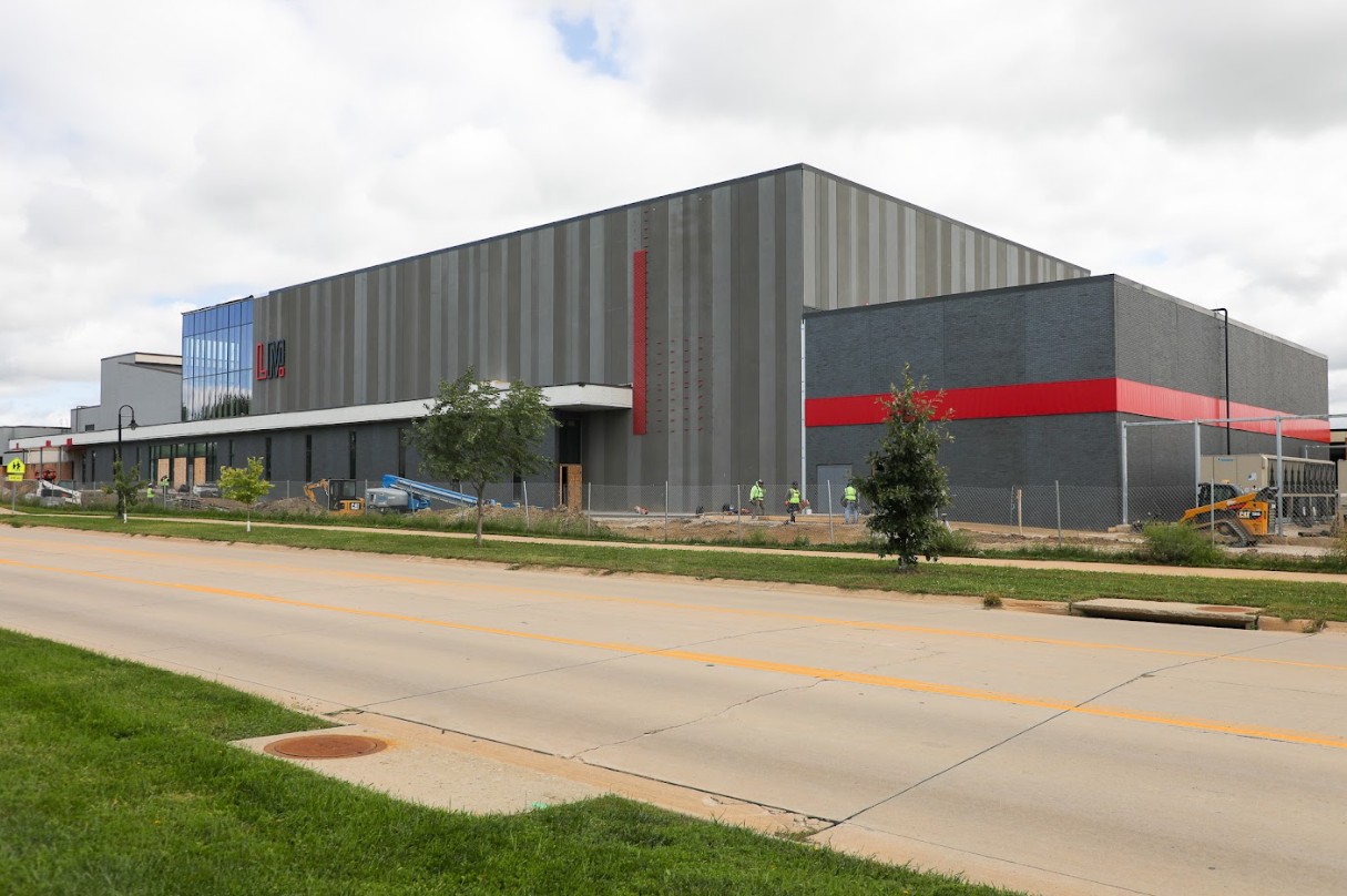 Exterior progress as of September 2025